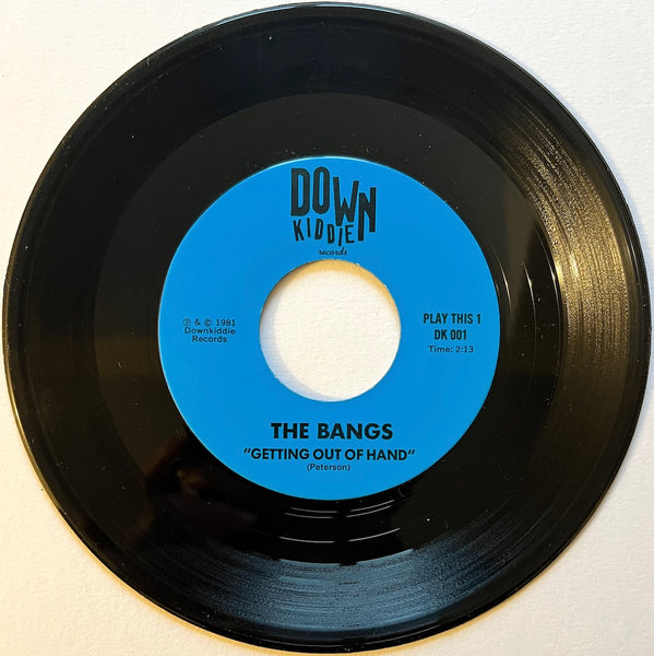 Vinyl Vault - The Bangs – Getting Out of Hand