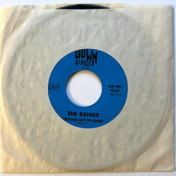 Vinyl Vault - The Bangs – Getting Out of Hand