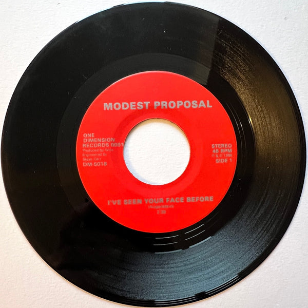 Vinyl Vault - Modest Proposal – I’ve Seen Your Face Before