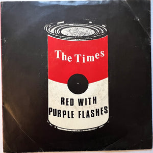 Vinyl Vault - The Times – Red With Purple Flashes